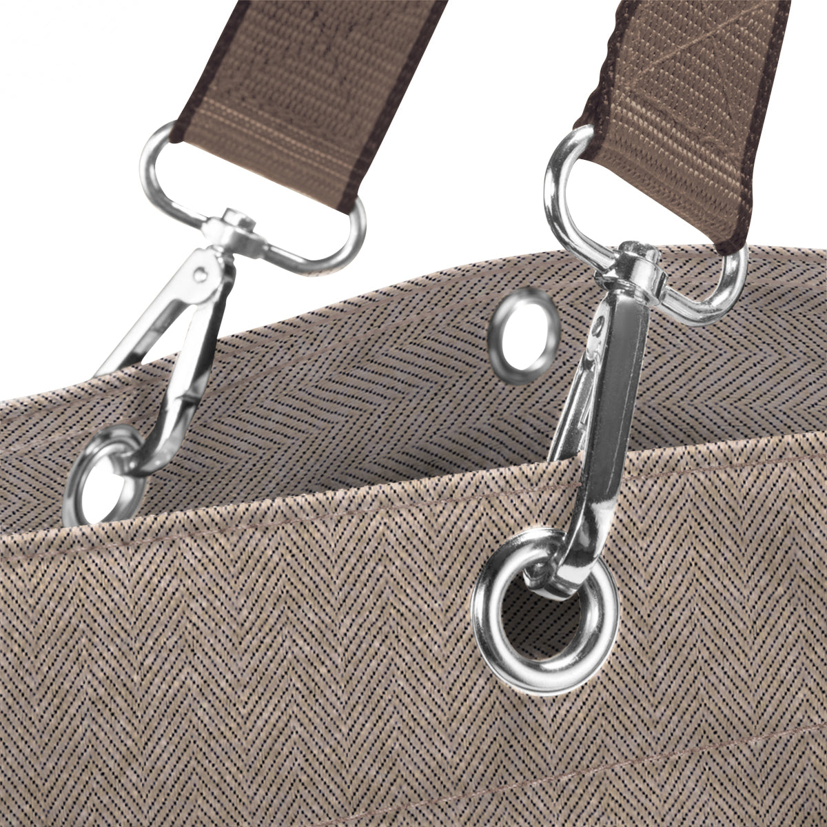 reisenthel shopper XL herringbone mokka Freisteller 3