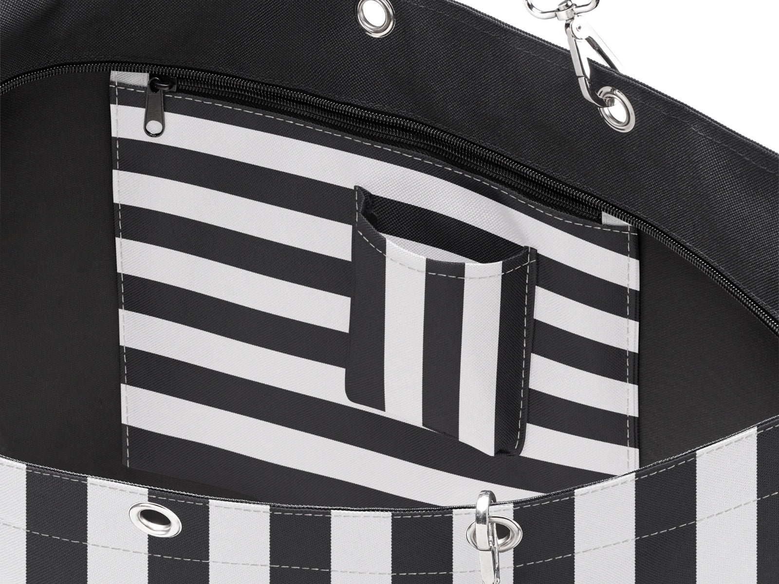 reisenthel shopper XL summerstripes black Freisteller 3