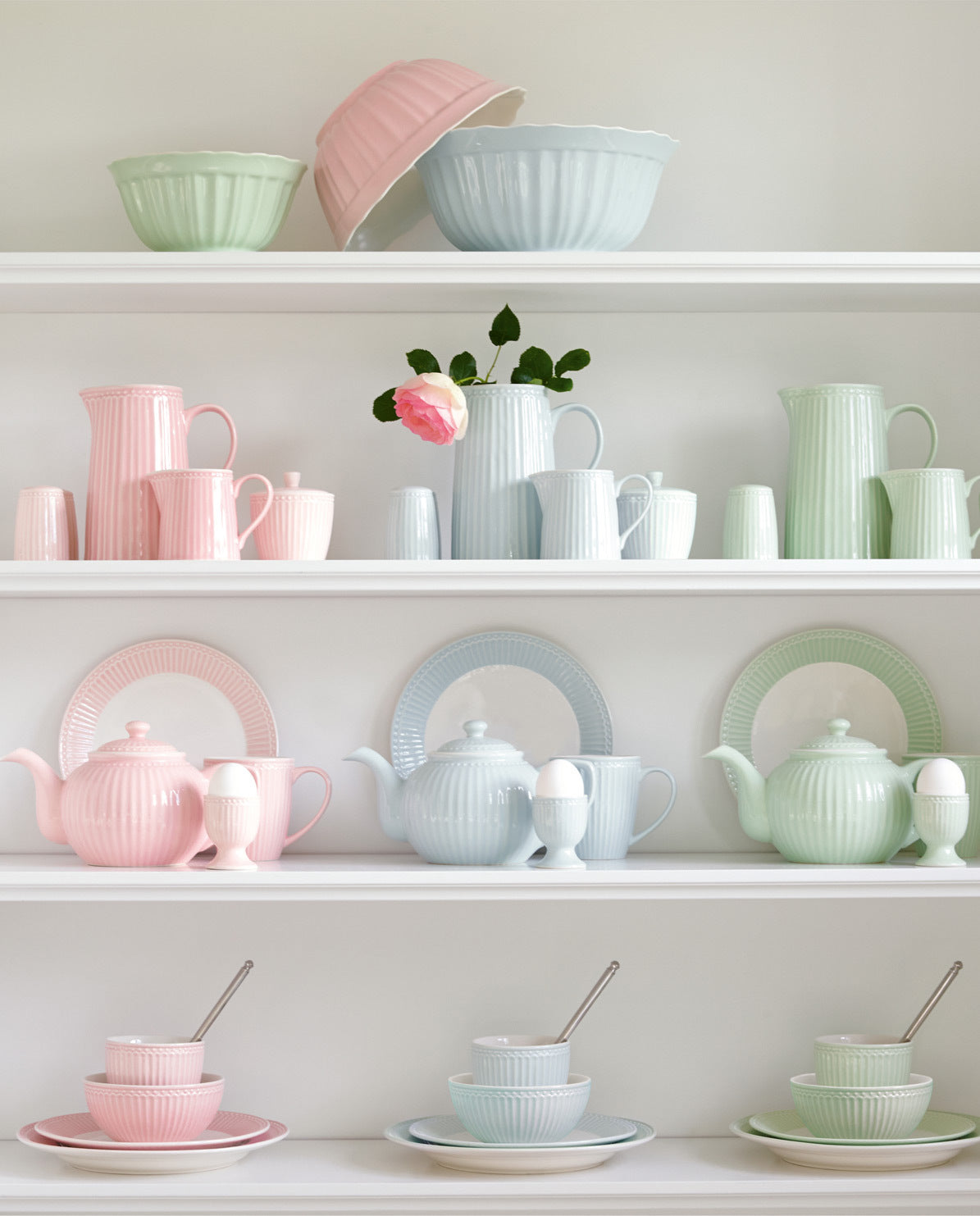 Greengate Alice Servierschüssel pale pink Set2 - Produktbild 3