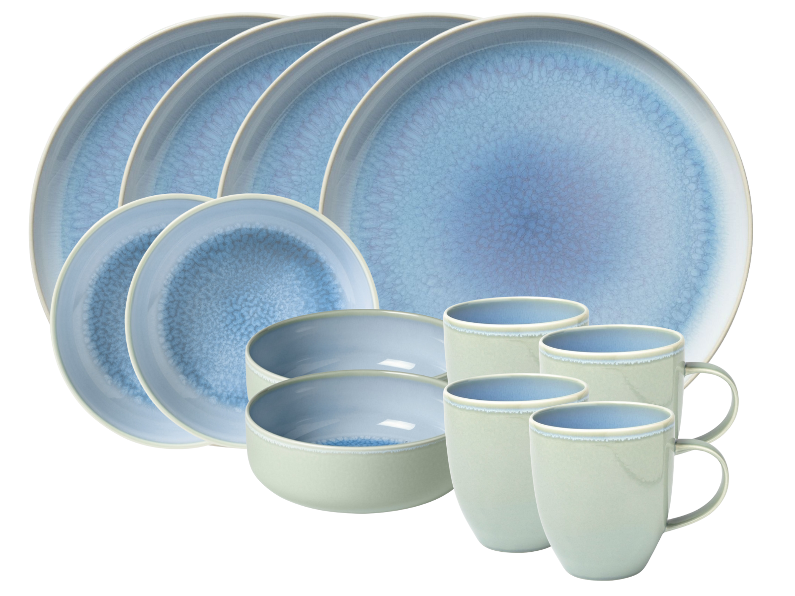 like. by Villeroy & Boch Crafted Blueberry Frühstücksset 12tlg Freisteller