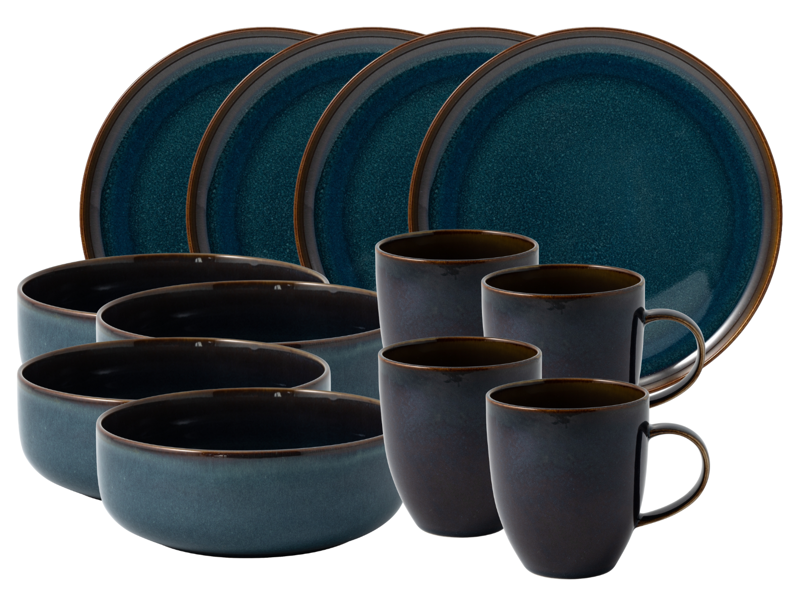 like. by Villeroy & Boch Crafted denim Frühstücksset 12tlg Freisteller