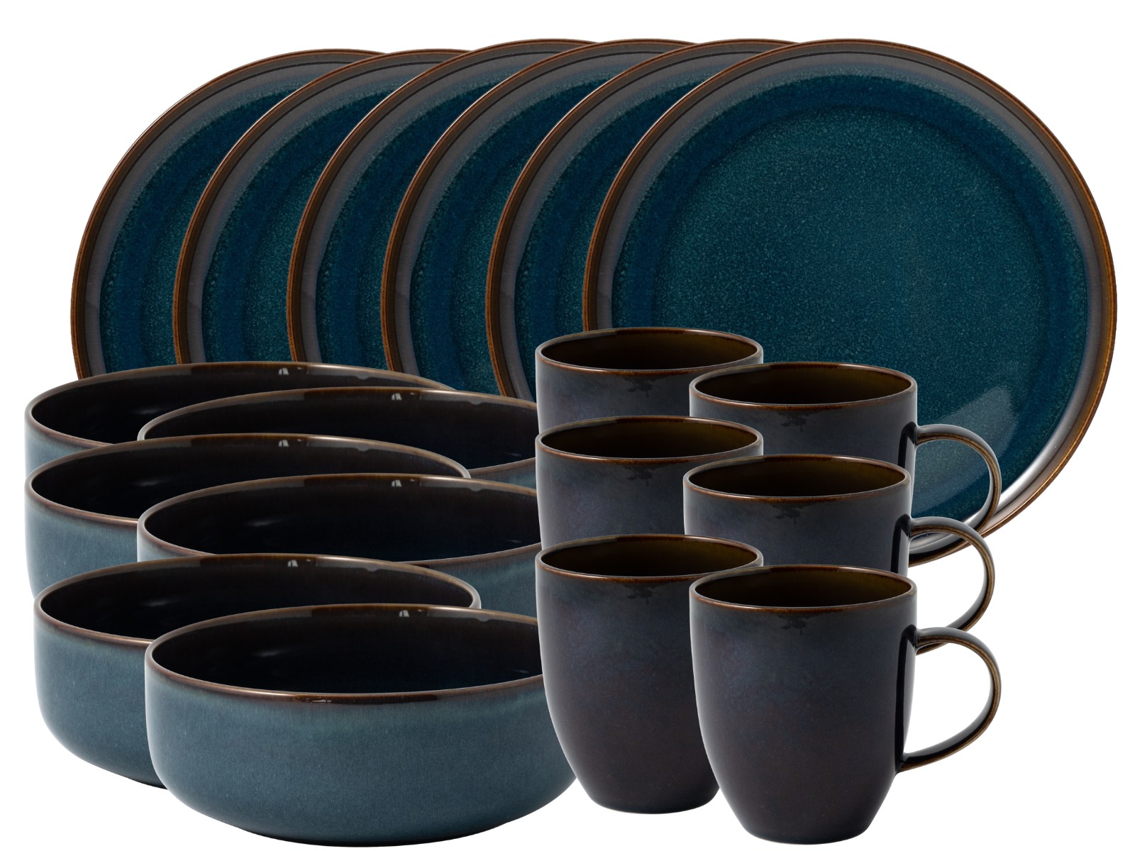 like. by Villeroy & Boch Crafted denim Frühstücksset 18tlg Freisteller