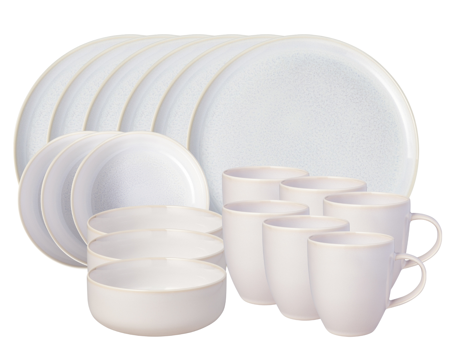 like. by Villeroy & Boch Crafted Cotton Frühstücksset 18tlg Freisteller