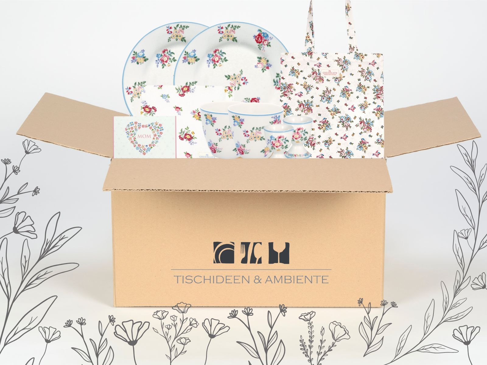 Greengate Geschenkbox Elena 8tlg Freisteller