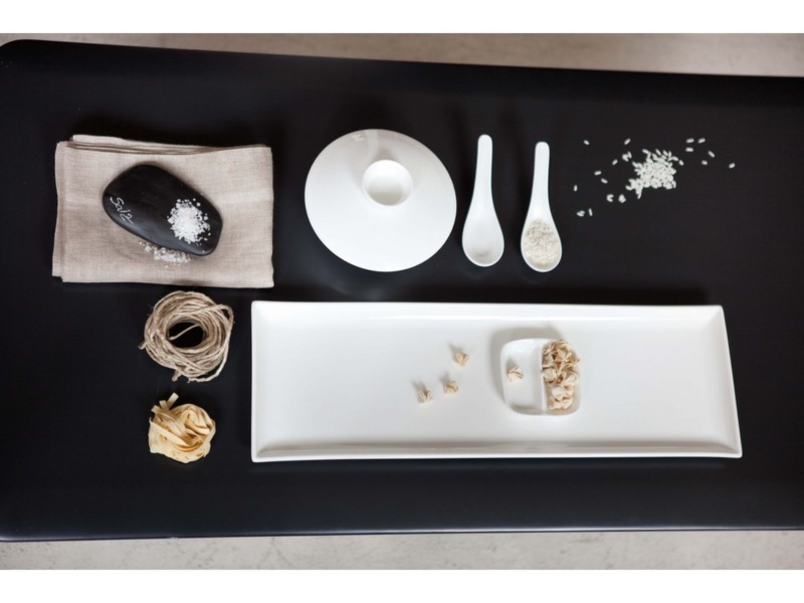 Rosenthal Jade Weiss Brotteller Fahne 16 cm