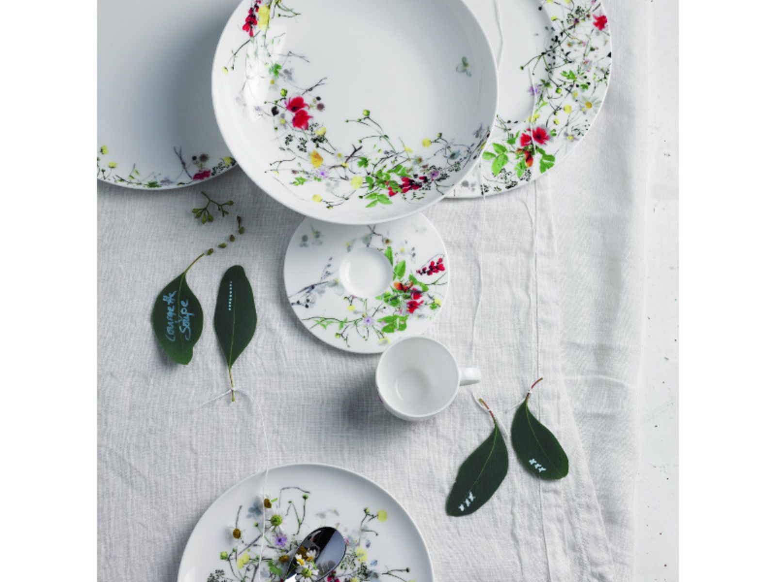 Rosenthal Brillance Fleurs Sauvages Platzteller 32 cm