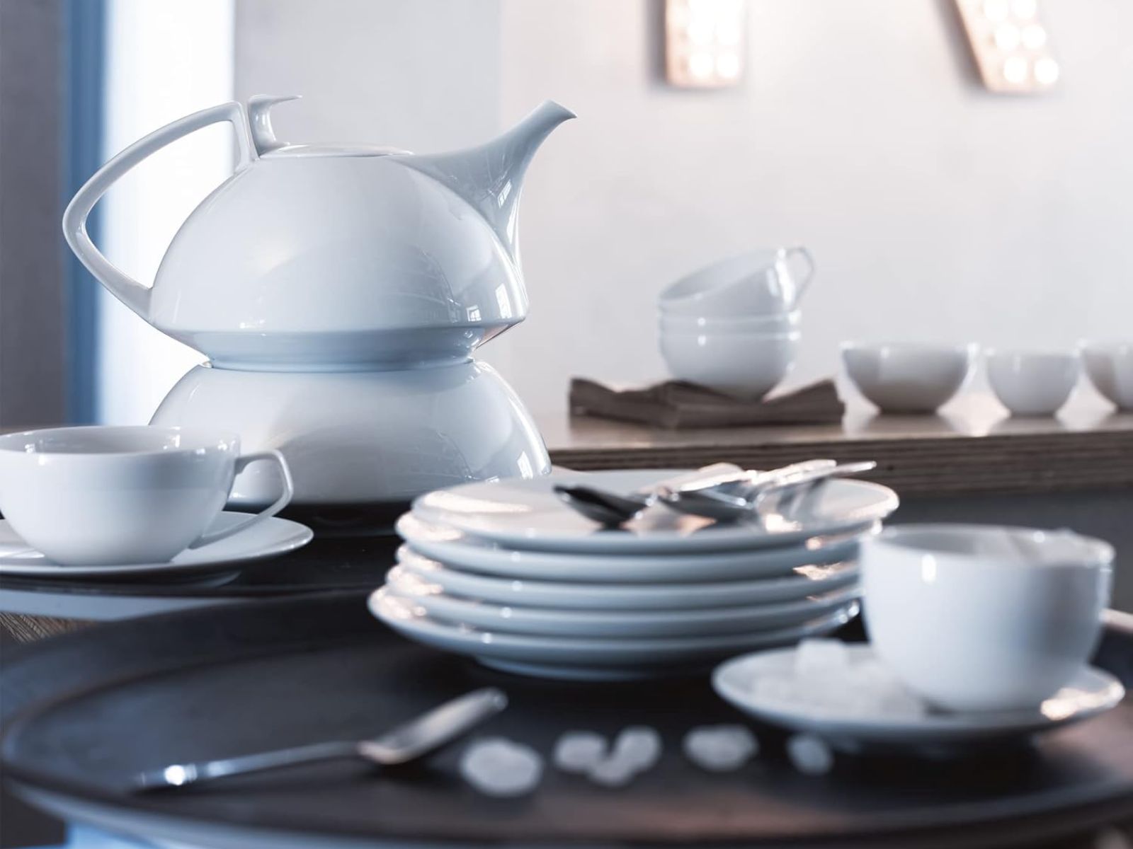 Rosenthal TAC Gropius Weiss Frühstücksteller 19 cm