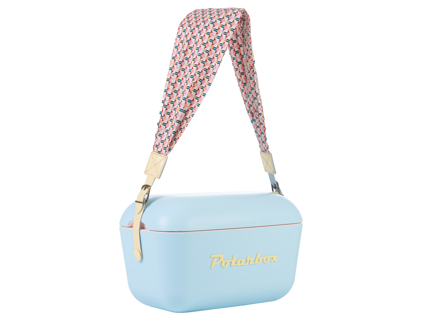 Polarbox Prinkstyle Strap Geometric Yellow 91cm Freisteller 2