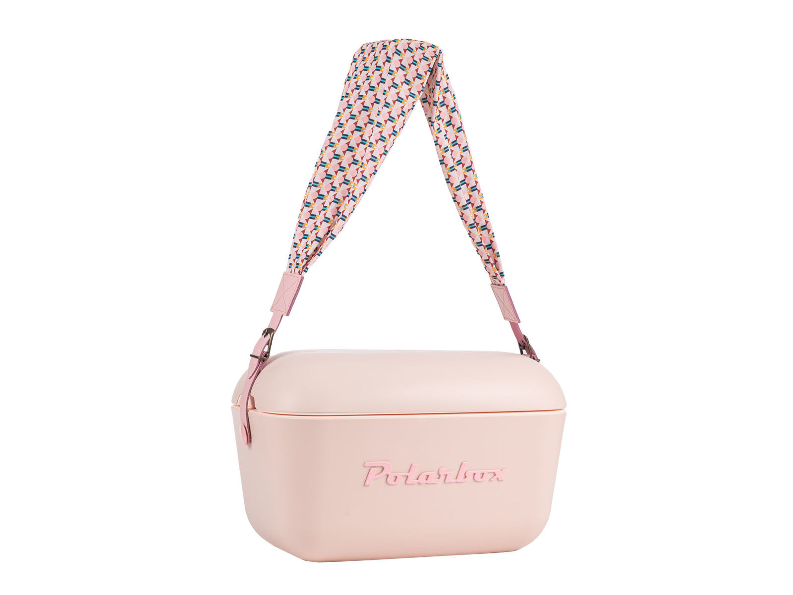 Polarbox Prinkstyle Strap Geometric Pink 91cm Freisteller 2