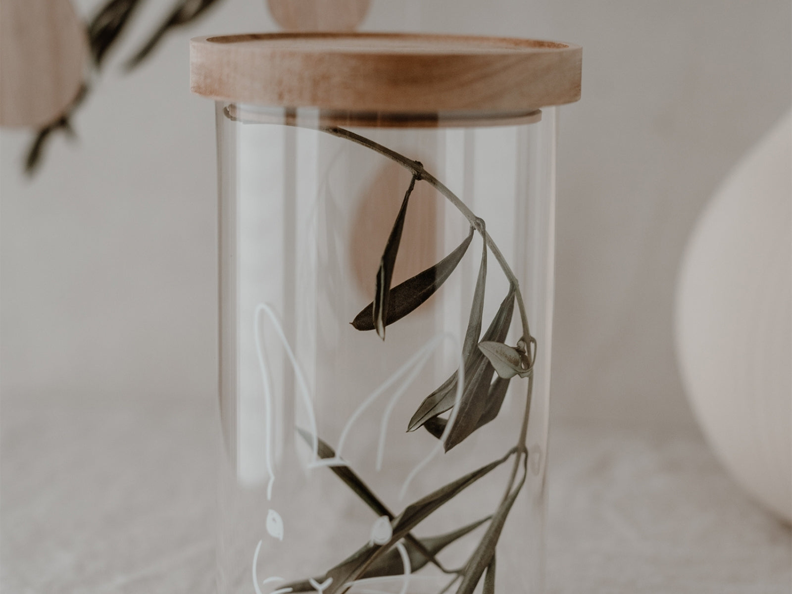 Eulenschnitt  Vorratsglas Hasi 19cm - Produktbild 2