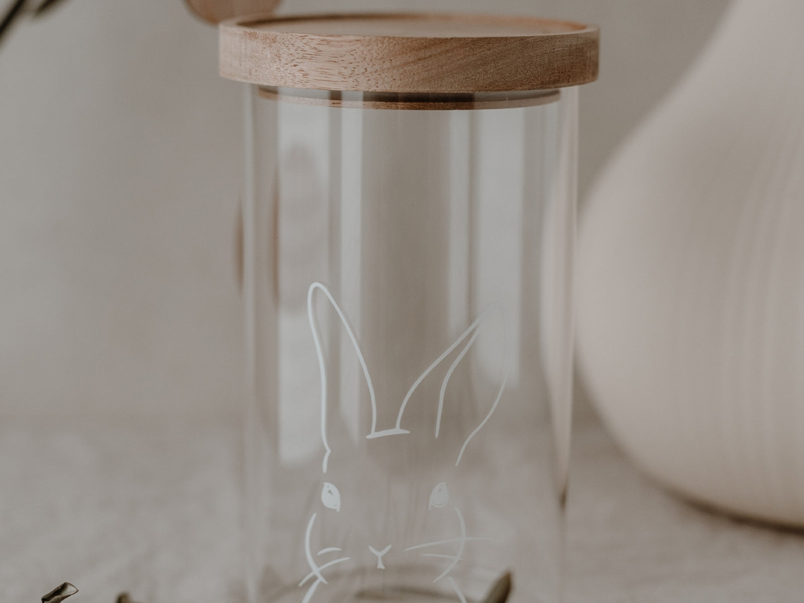 Eulenschnitt  Vorratsglas Hasi 19cm - Produktbild 5