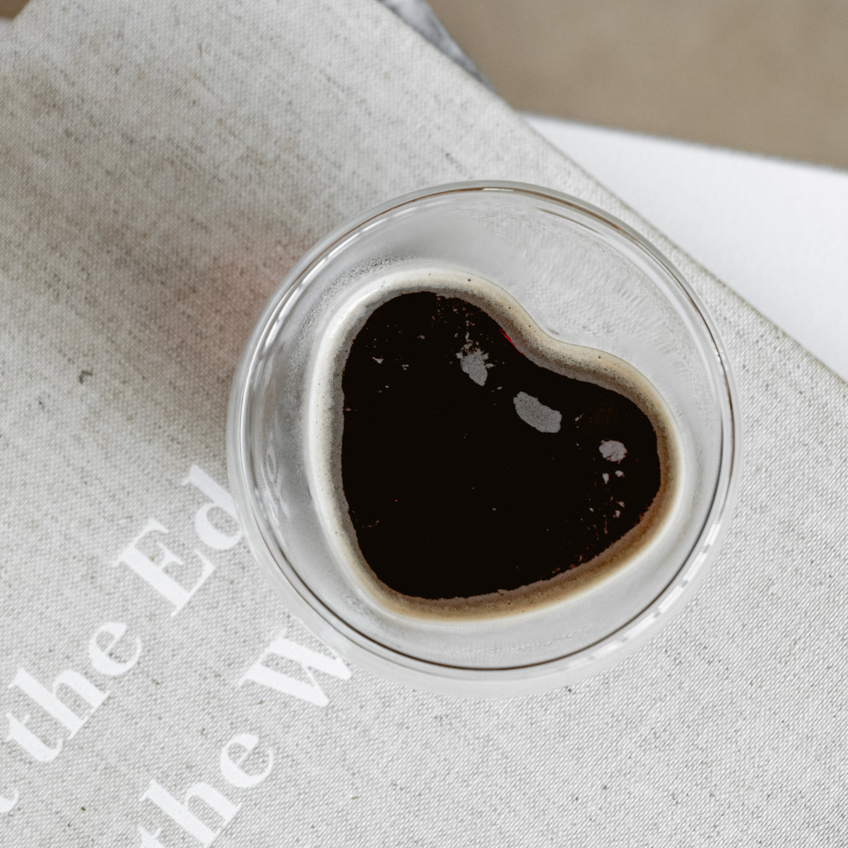 Eulenschnitt Doppelwandiges Herzglas Herz 200ml Lifestyle 6