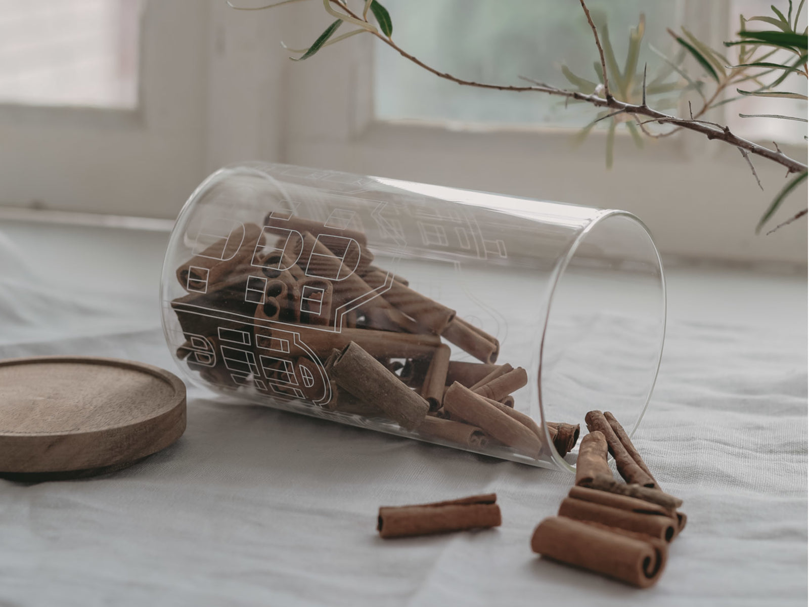 Eulenschnitt Vorratsglas Häuser klar 19cm Lifestyle 4