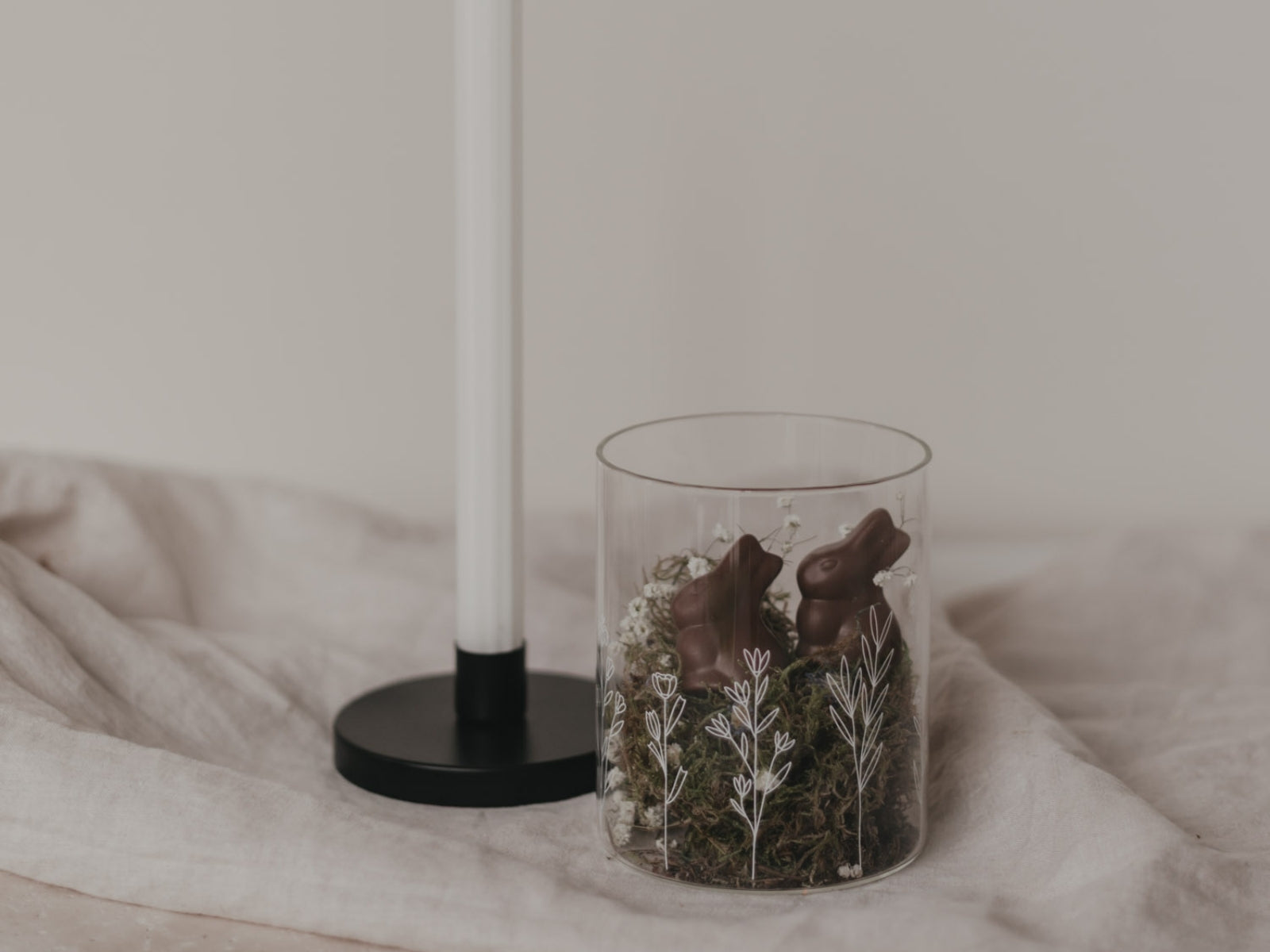 Eulenschnitt Vorratsglas Blumenwiese 13cm - Produktbild 4