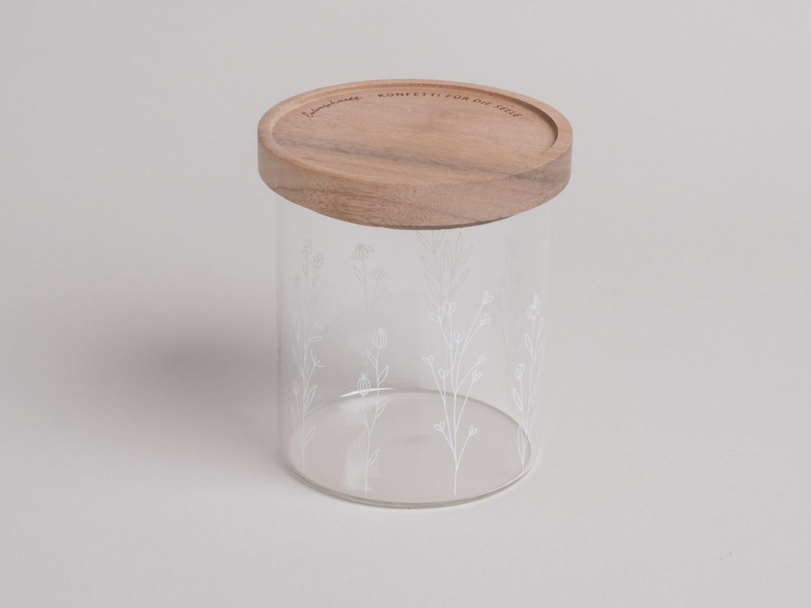 Eulenschnitt Vorratsglas Blumenwiese 13cm - Produktbild 2