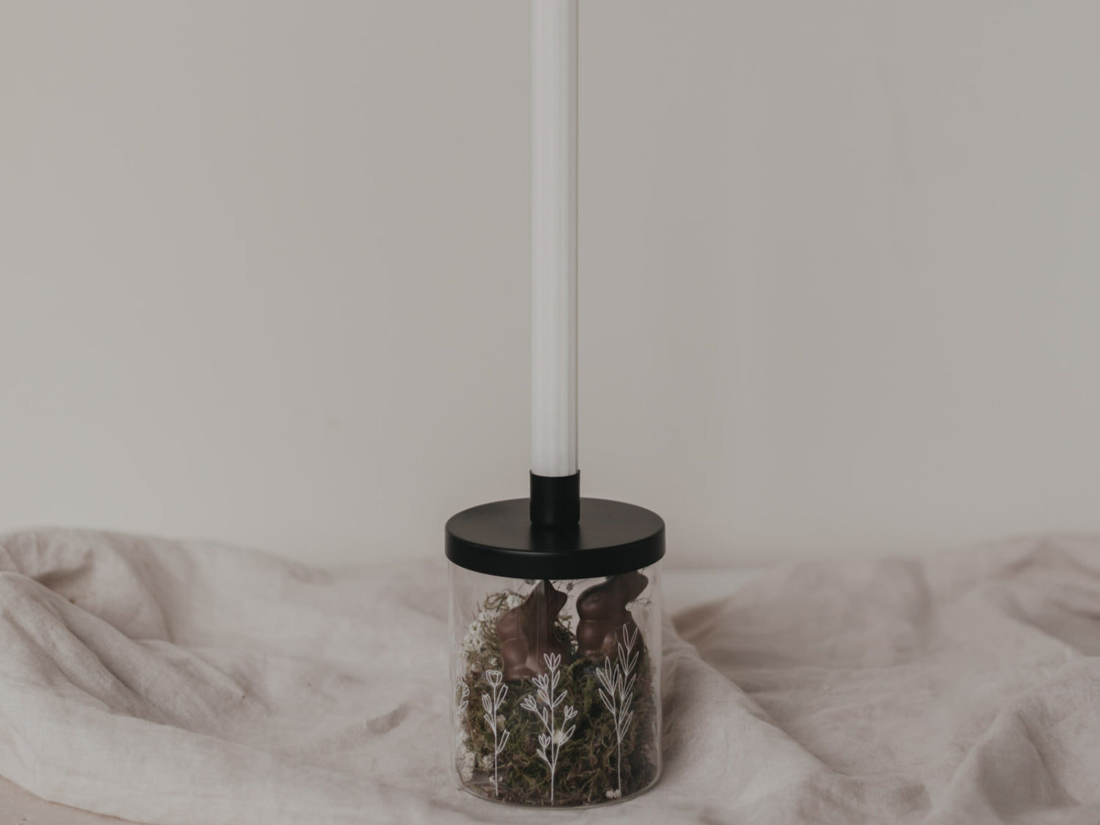 Eulenschnitt Vorratsglas Blumenwiese 13cm - Produktbild 6