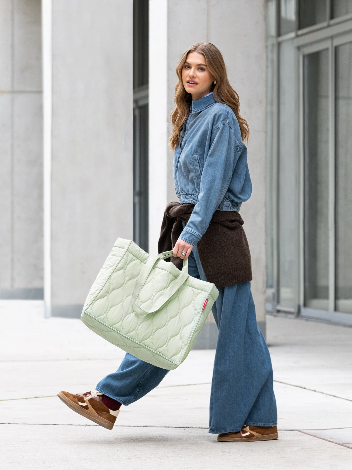 reisenthel softshopper puffer iced matcha - Produktbild 8