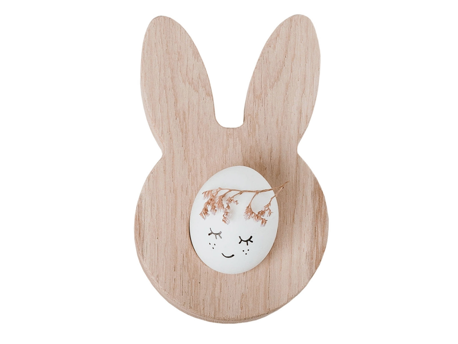 Eulenschnitt Eierbecher Hase 16cm Freisteller 1