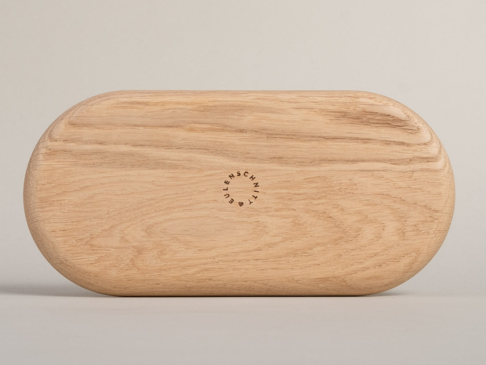 Eulenschnitt Tablett aus Eiche Hase 25,5x12cm - Produktbild 3