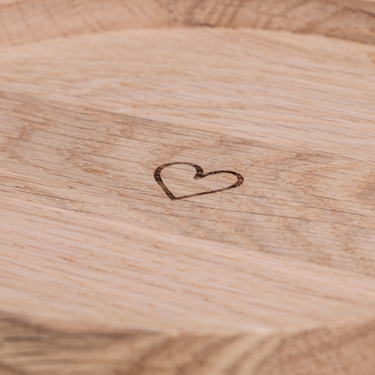 Eulenschnitt Mini Tablett rund Herz 16cm Lifestyle 3