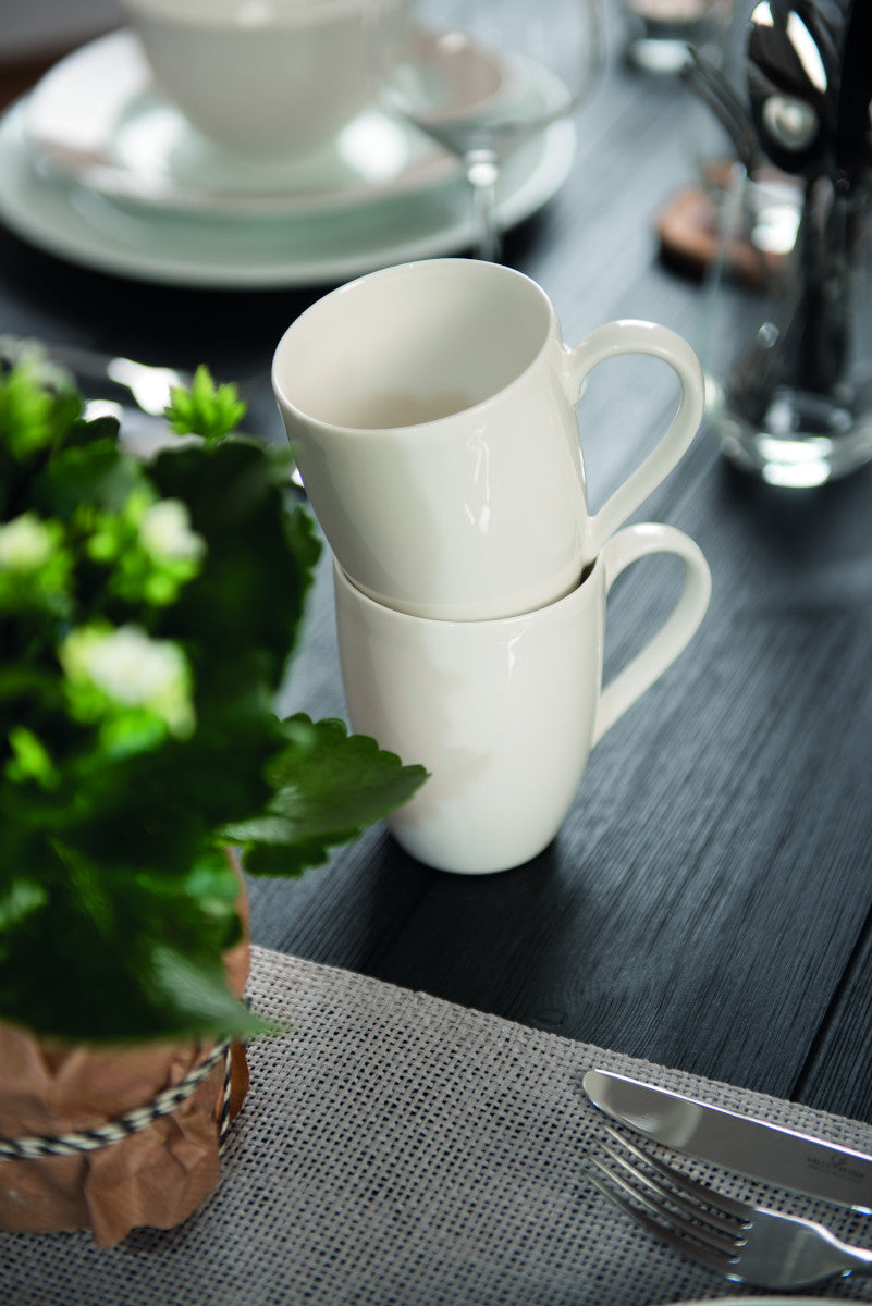 vivo V & B Group Basic White Becher mit Henkel Set 6tlg Lifestyle
