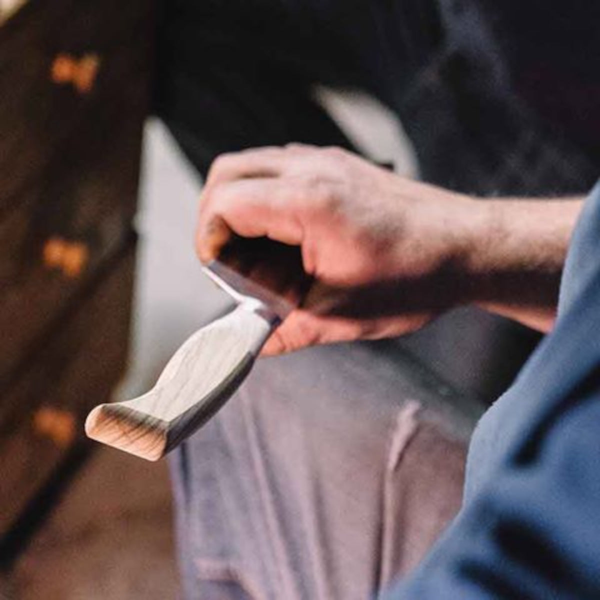 Tischideen & Ambiente Ergo Line Smoked Oak Brotmesser 23 cm Lifestyle 2