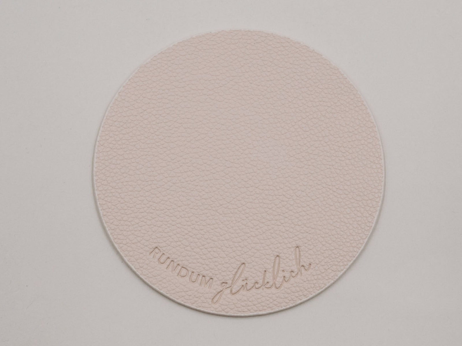 Eulenschnitt Untersetzer Rundum glücklich wendbar creme 11cm Set 2tlg - Produktbild 4