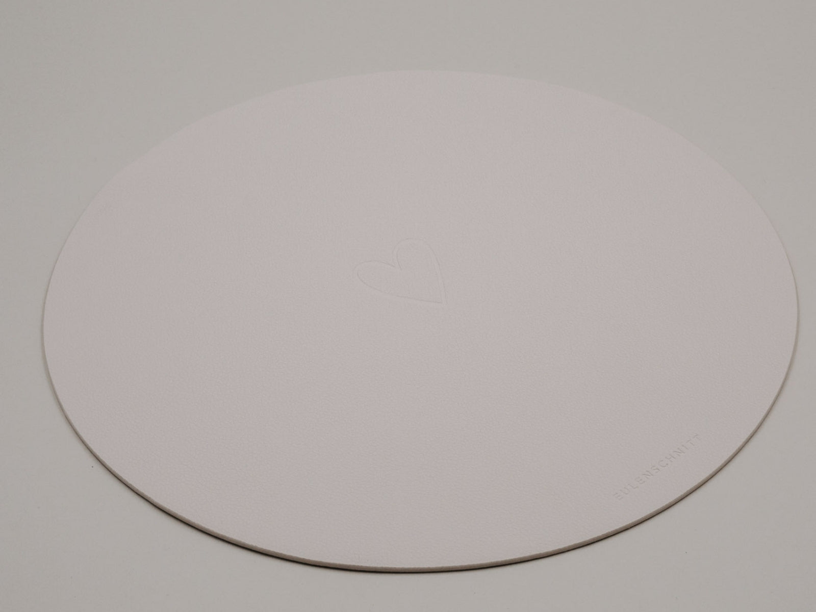Eulenschnitt Platzset Das Leben wendbar creme 35cm - Produktbild 4