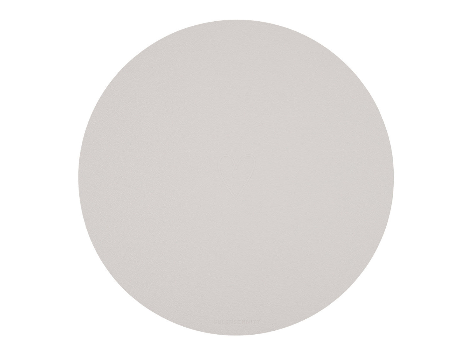 Eulenschnitt Platzset Lieblingsmensch wendbar creme 35cm - Produktbild 2