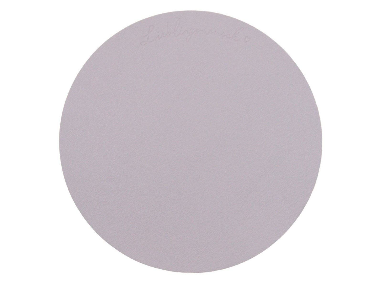 Eulenschnitt Platzset Lieblingsmensch wendbar flieder 35cm