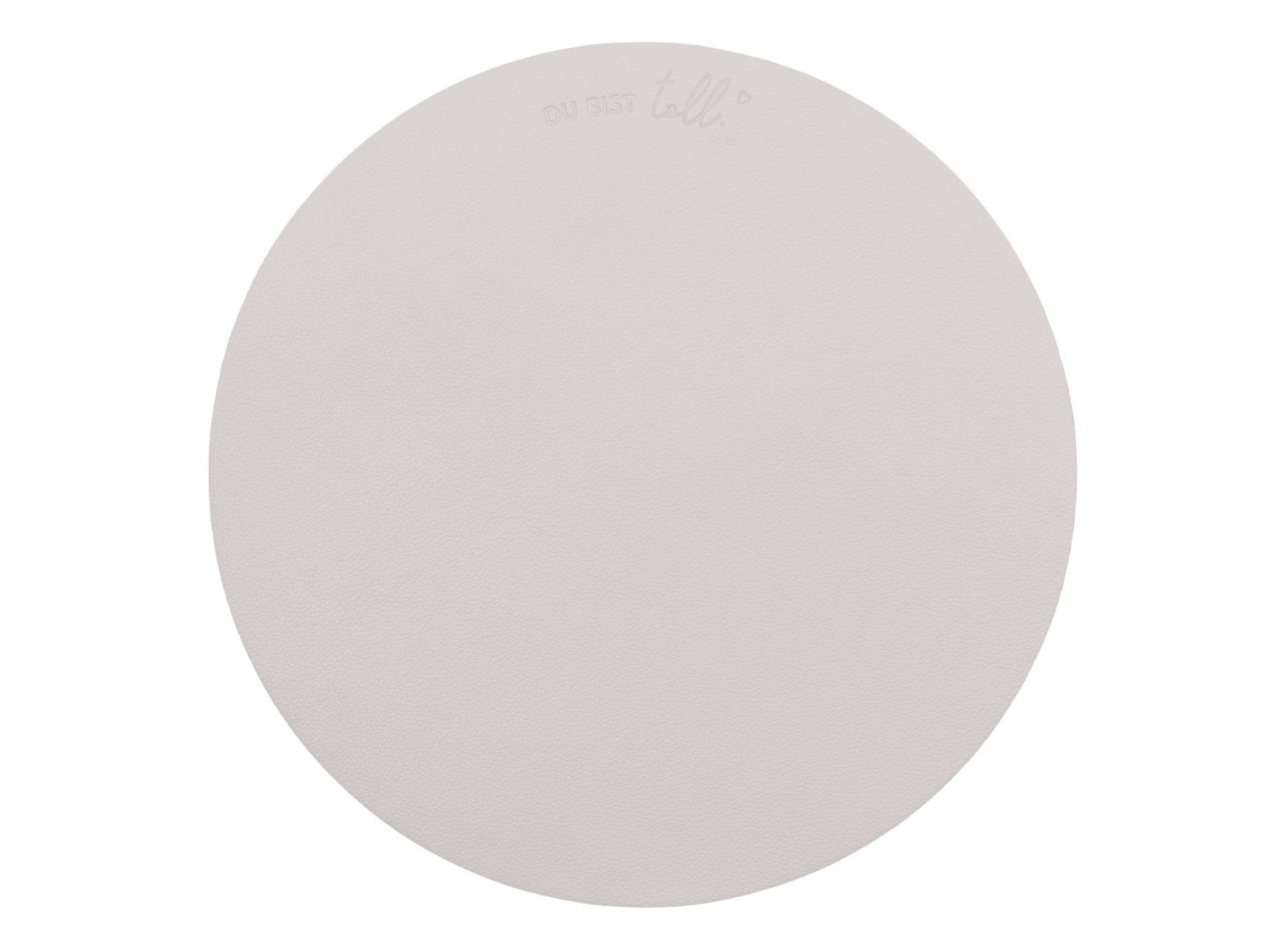 Eulenschnitt Platzset Du bist toll wendbar flieder 35cm