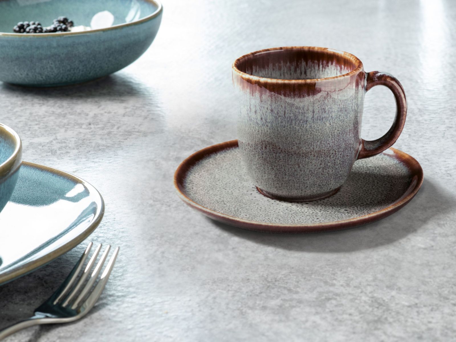 like Villeroy & Boch Lave beige Frühstücksset 12tlg Lifestyle 