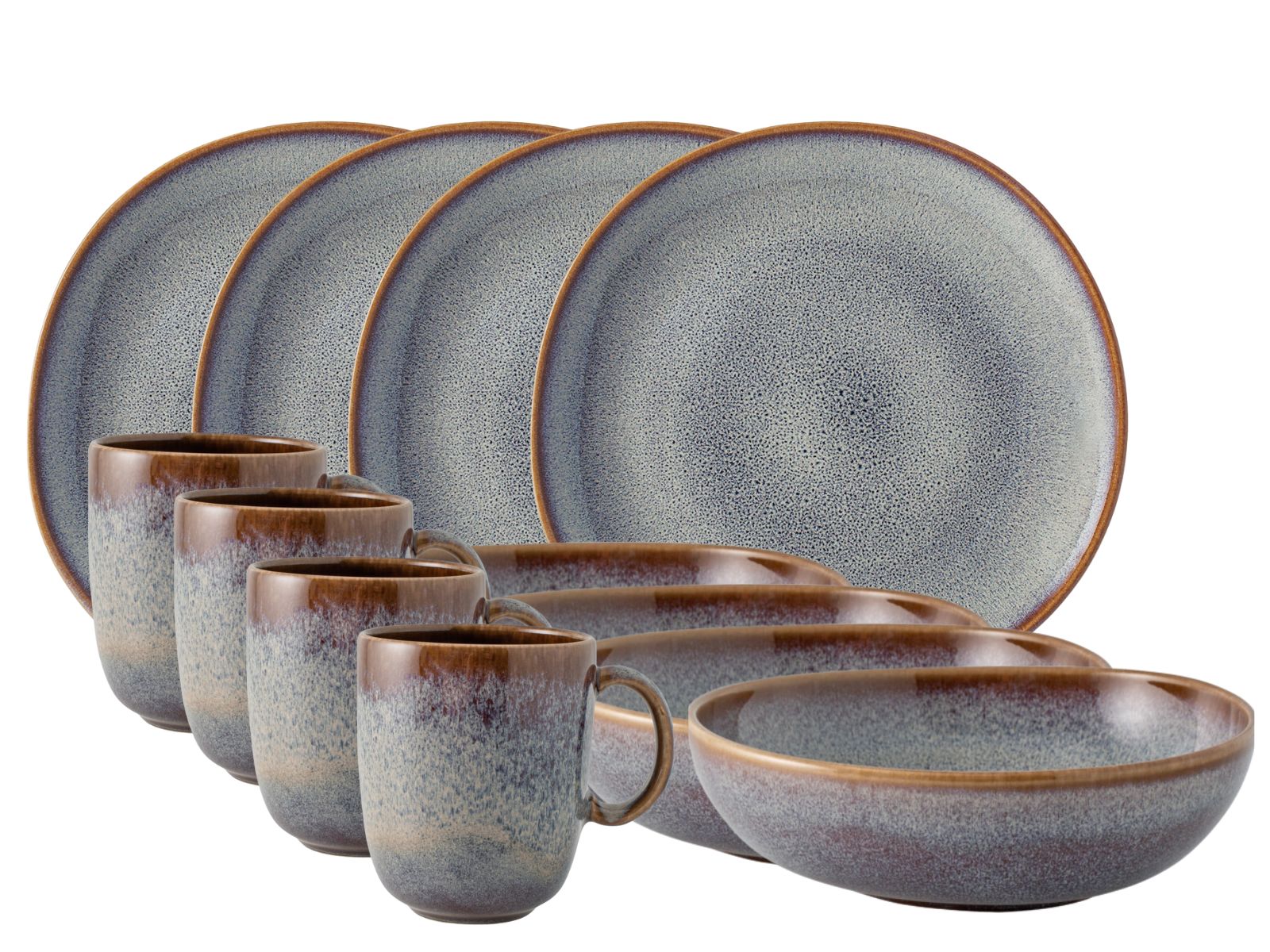 like Villeroy & Boch Lave beige Frühstücksset 12tlg Freisteller