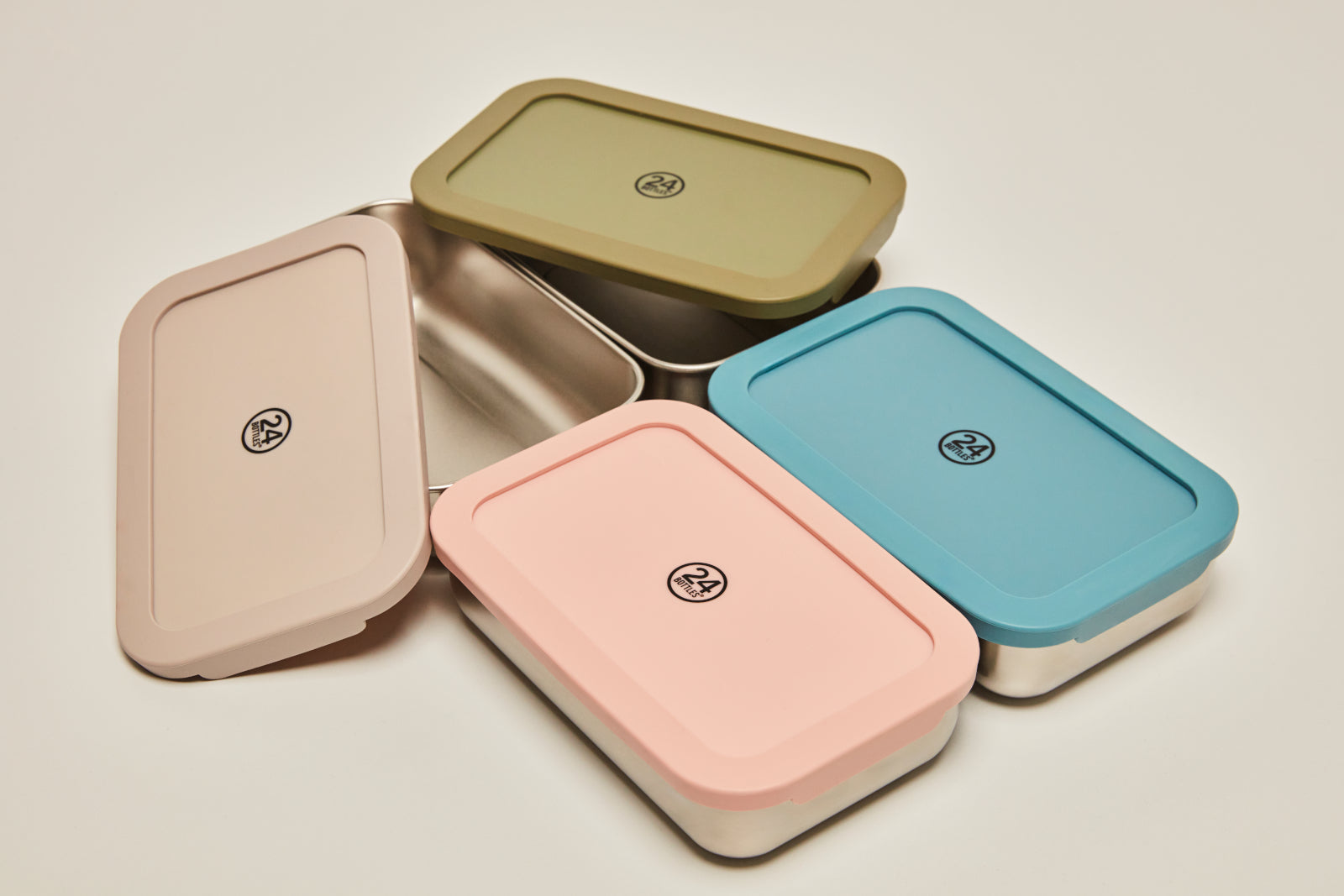 24Bottles Snackbox Dusty Pink 700ml Lifestyle 2