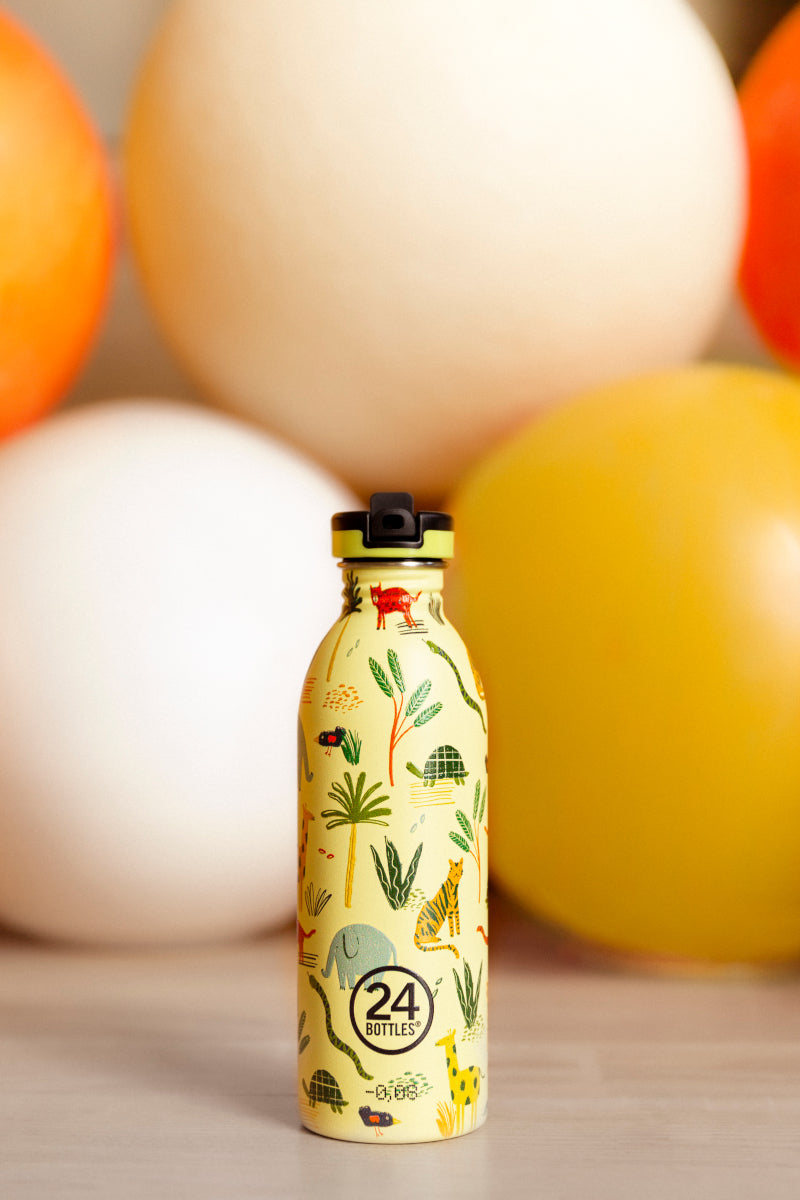 24Bottles Kids Urban Bottle Jungle Friends 500ml Lifestyle 1