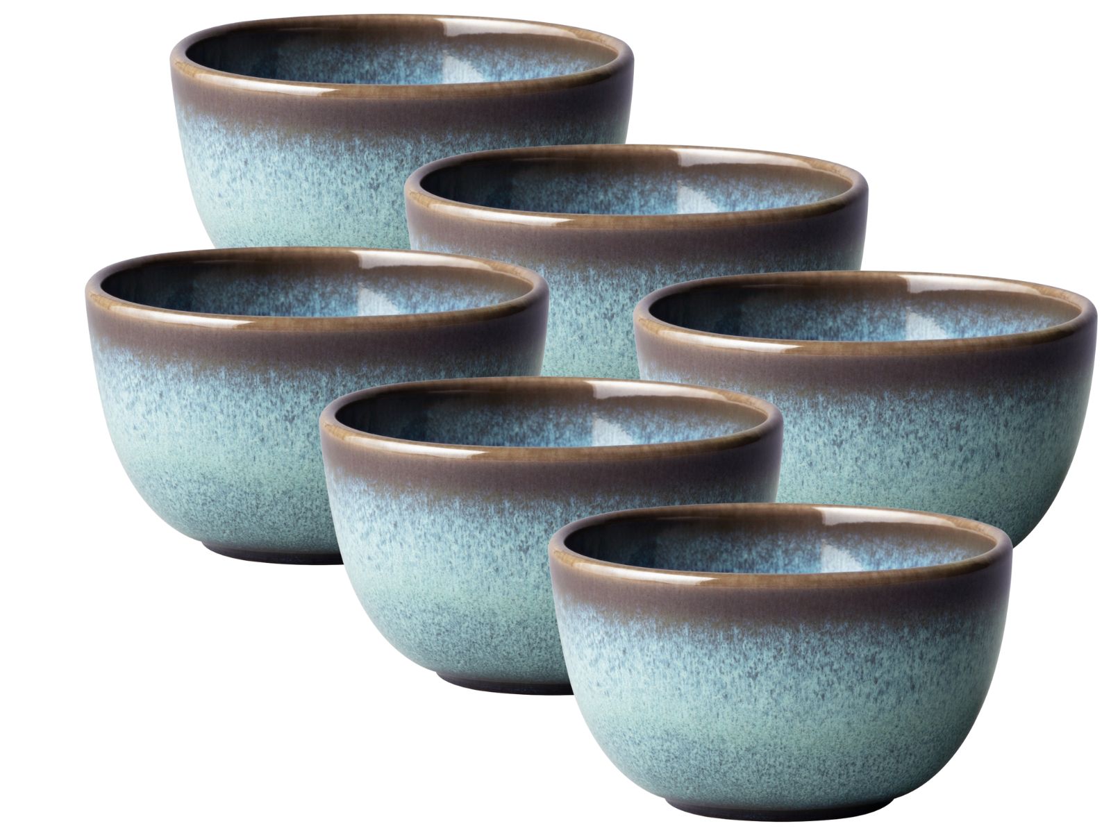 like Villeroy & Boch Lave Glace Dipschälchen 10cm Set6 Freisteller