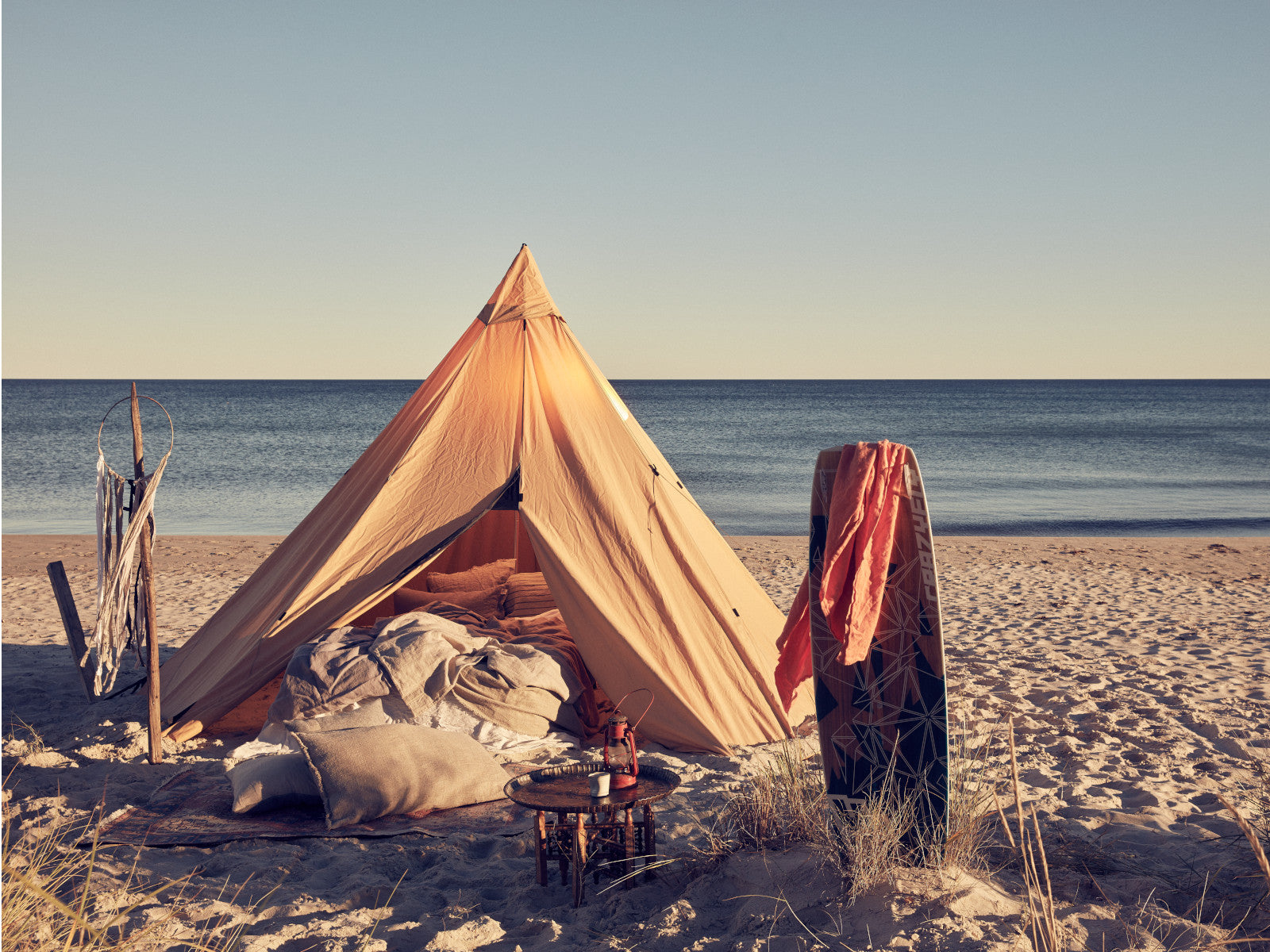 Lovely Linen Lovely Tischdecke vanilla 145x250cm Lifestyle 6