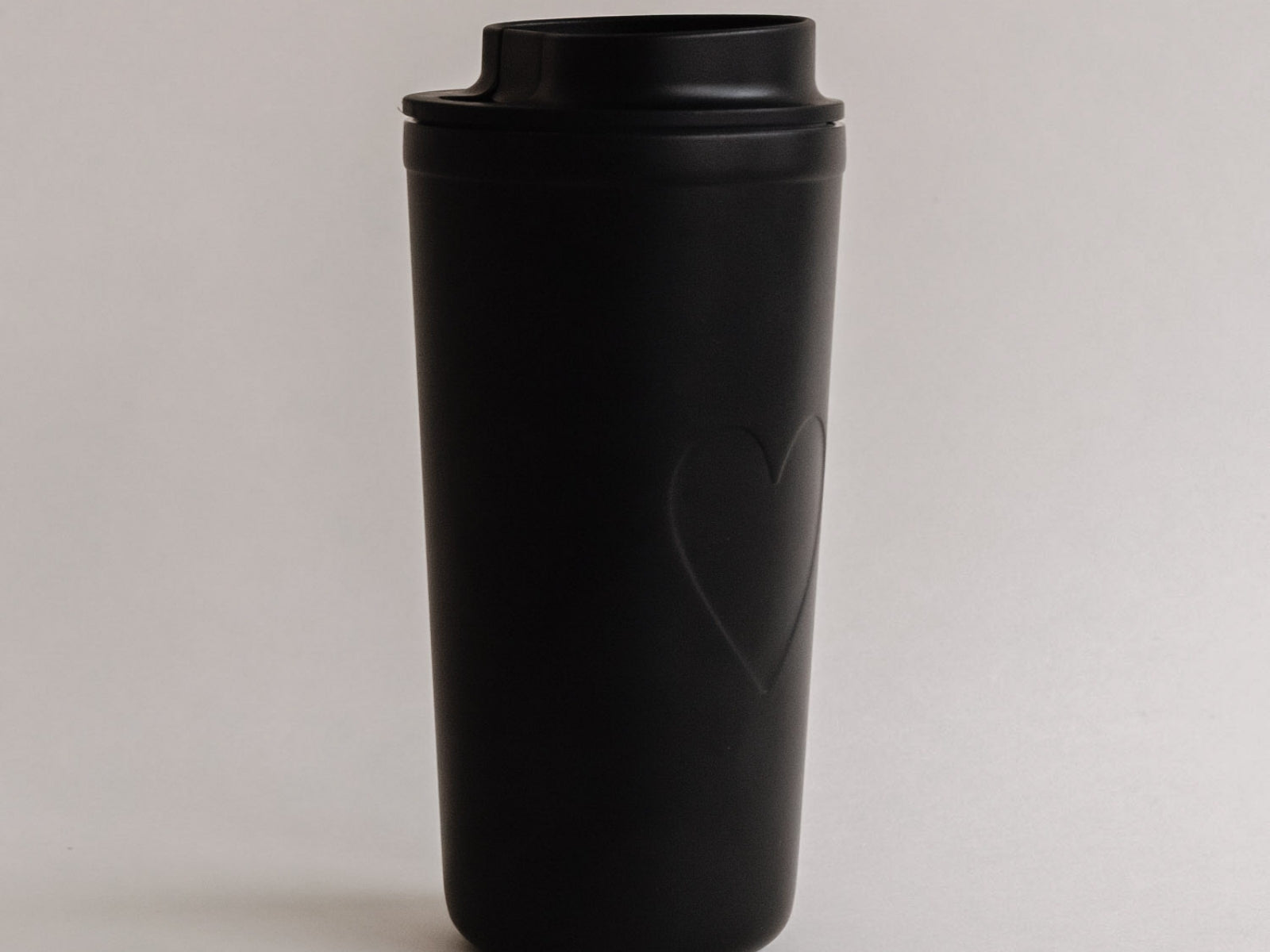 Eulenschnitt To-Go Becher Herz schwarz 0,54l - Produktbild 6