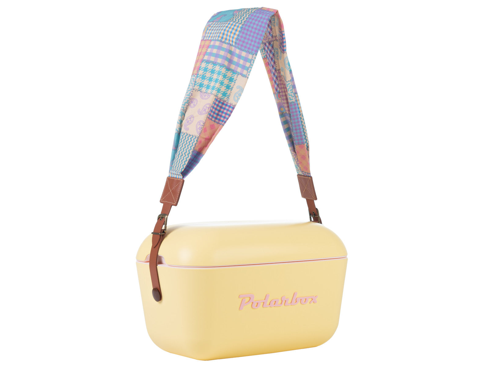 Polarbox Prinkstyle Strap Patchwork Brown 91cm Freisteller 2