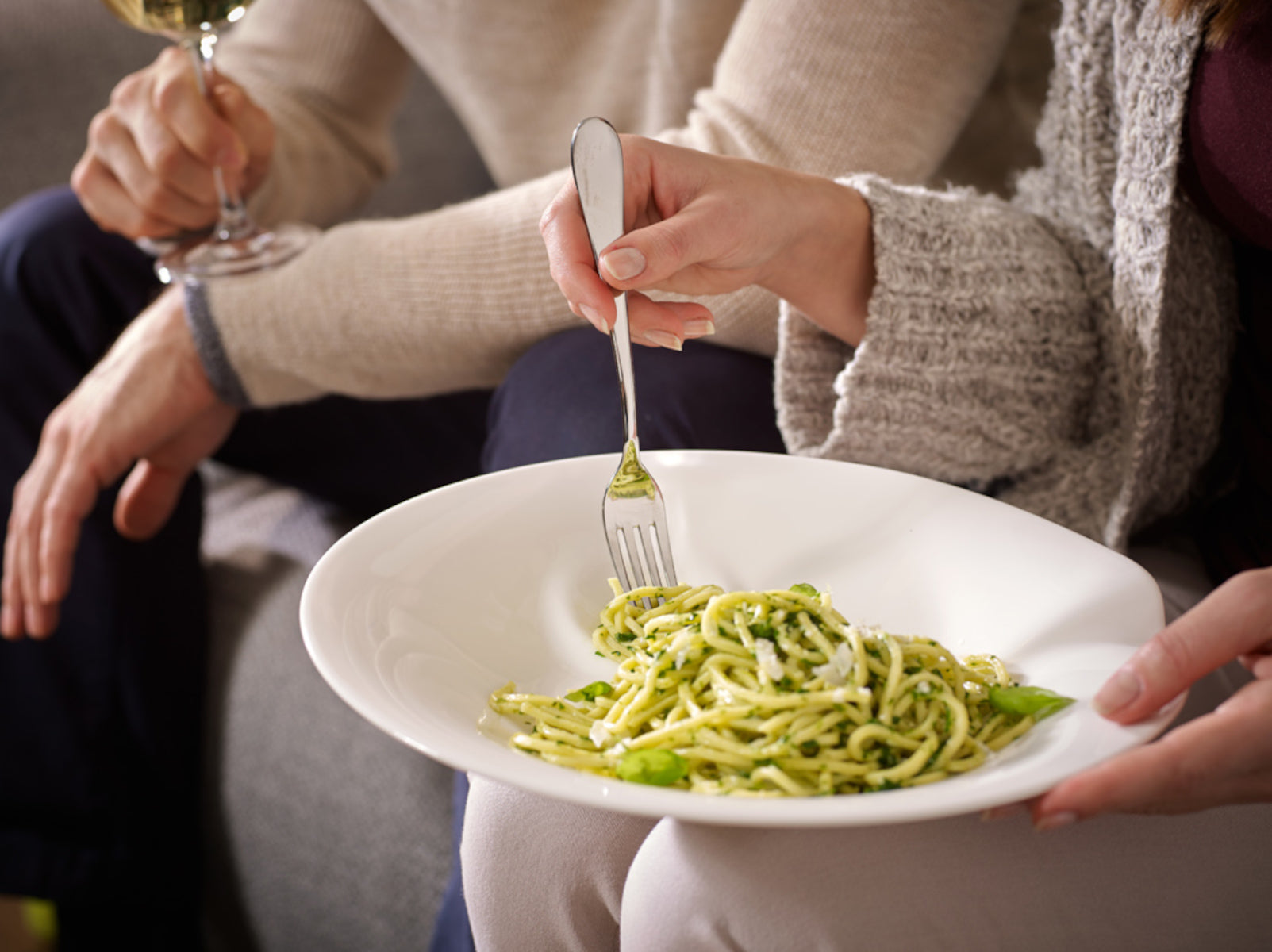 Villeroy & Boch Pasta Passion Spaghetti-Teller Set 2 Stück Lifestyle 3