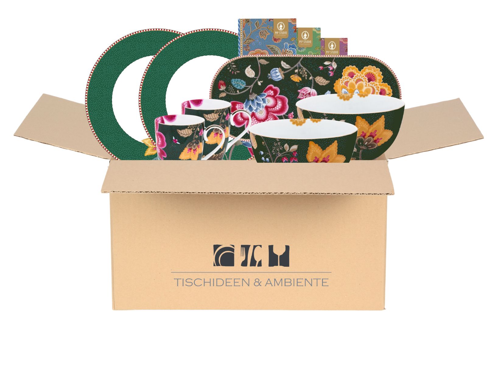 PIP STUDIO Geschenkbox Fantasy Green 7tlg