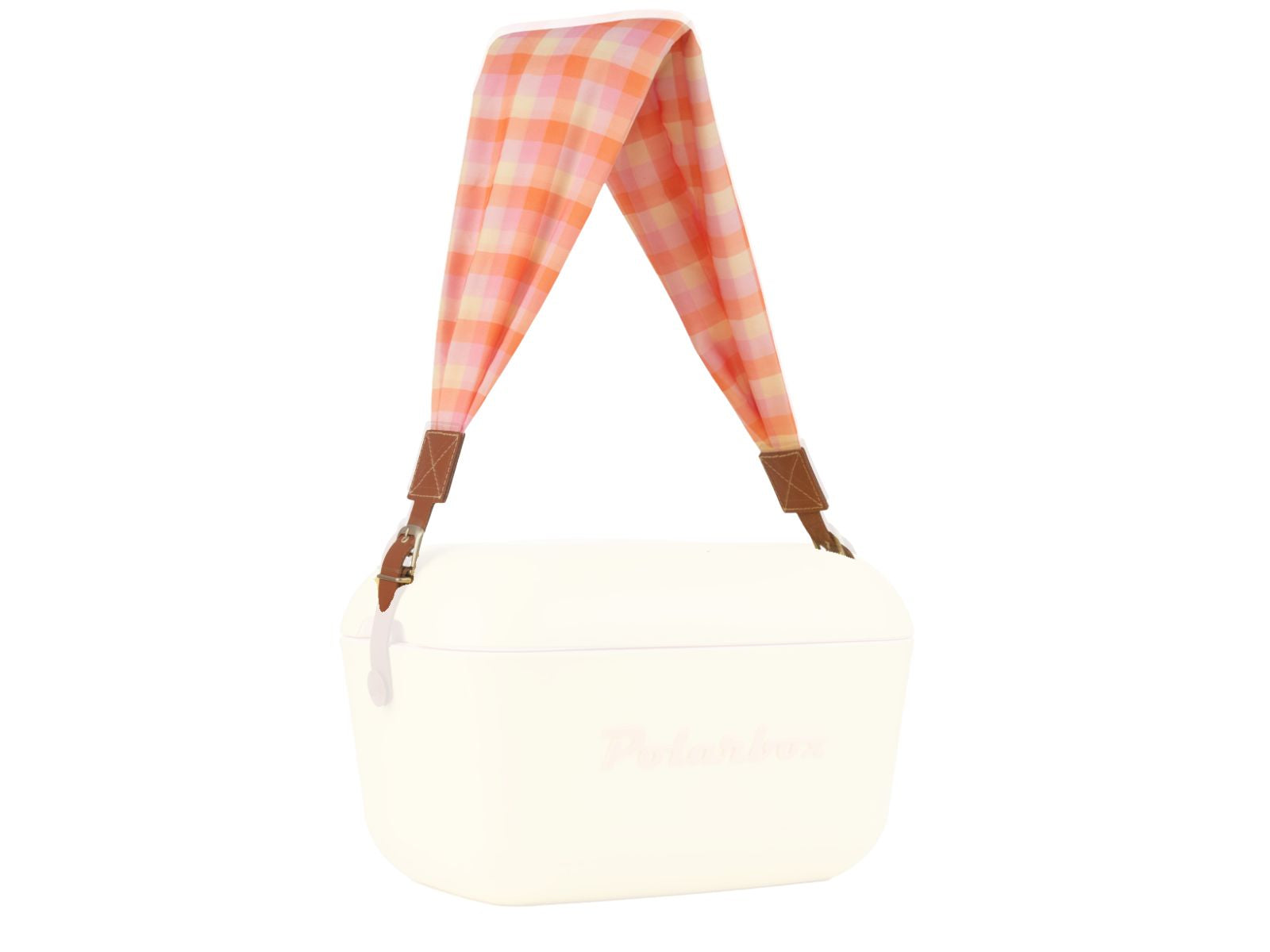 polarbox straps vichy check brown freisteller 1