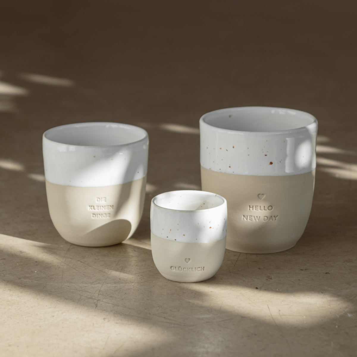 Eulenschnitt Becher Hello New Day 320ml Lifestyle 4