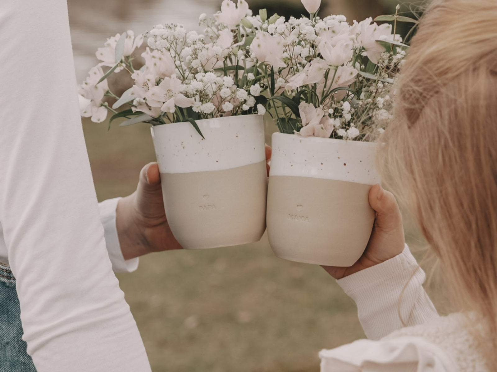 Eulenschnitt Becher Papa beige 0,32l - Produktbild 6