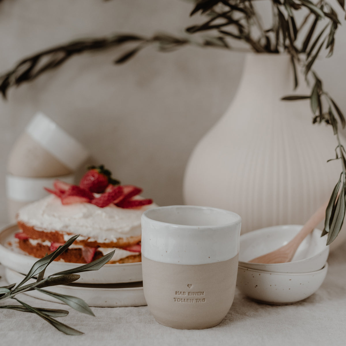 Eulenschnitt Becher Toller Tag 320ml Lifestyle 5