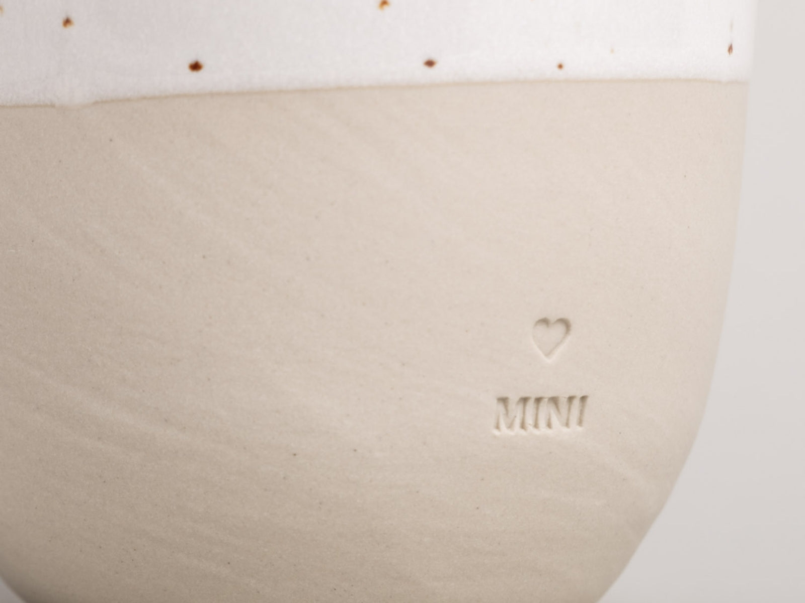 Eulenschnitt kleiner Becher Mini beige 0,2l - Produktbild 2