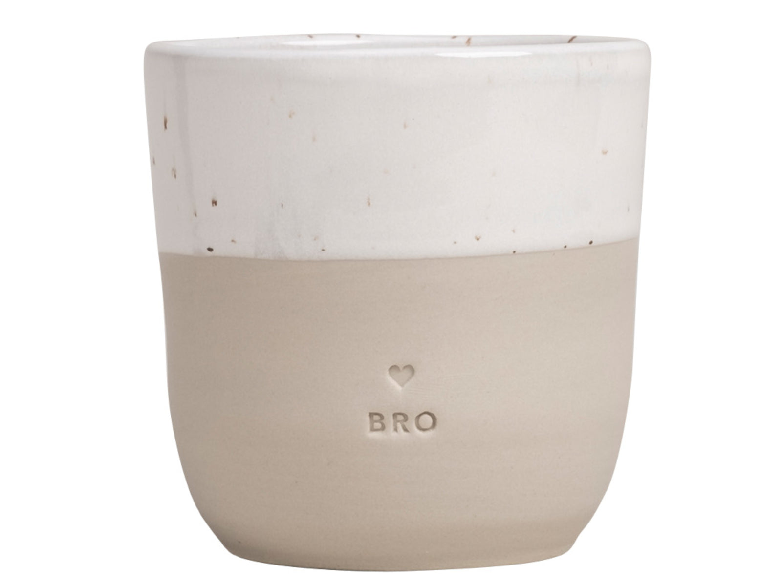 Eulenschnitt Becher Bro beige 0,32l Freisteller 1