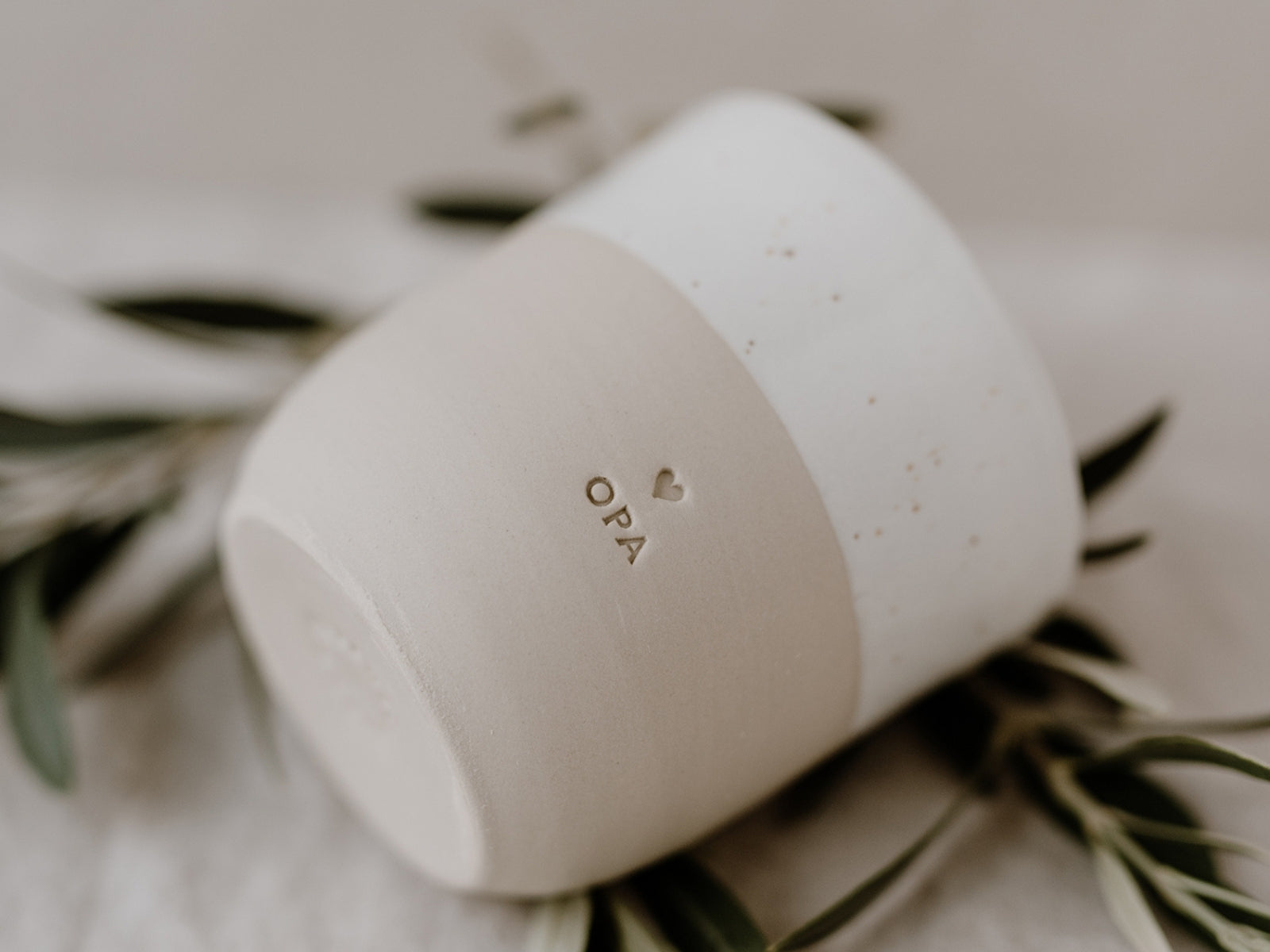 Eulenschnitt Becher Opa beige 0,32l - Produktbild 4