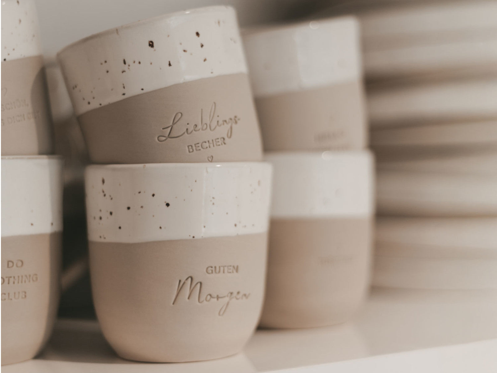 Eulenschnitt Becher Lieblingsbecher 320ml Lifestyle 1