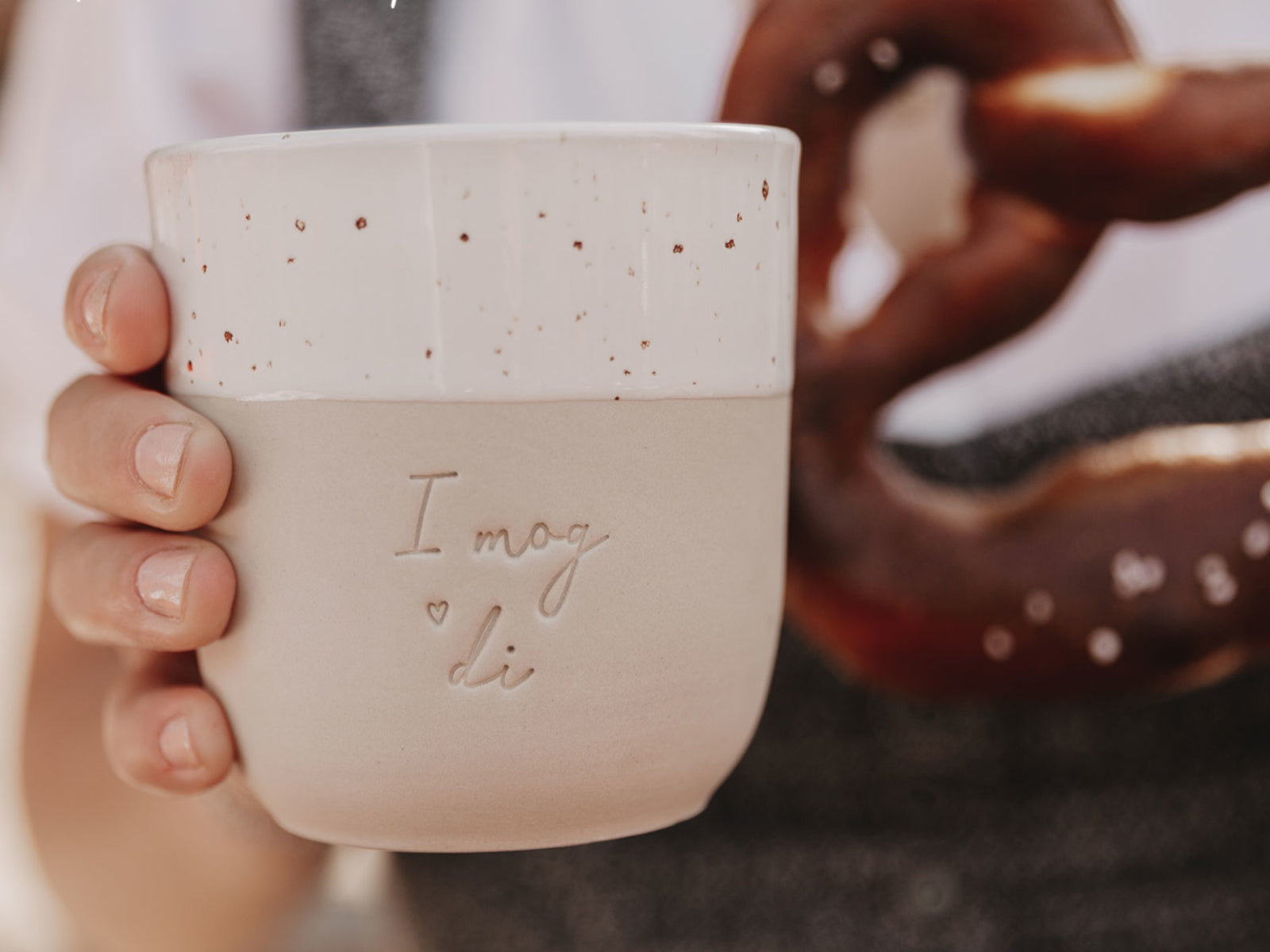 Eulenschnitt Becher I mog di beige 0,32l Lifestyle 1